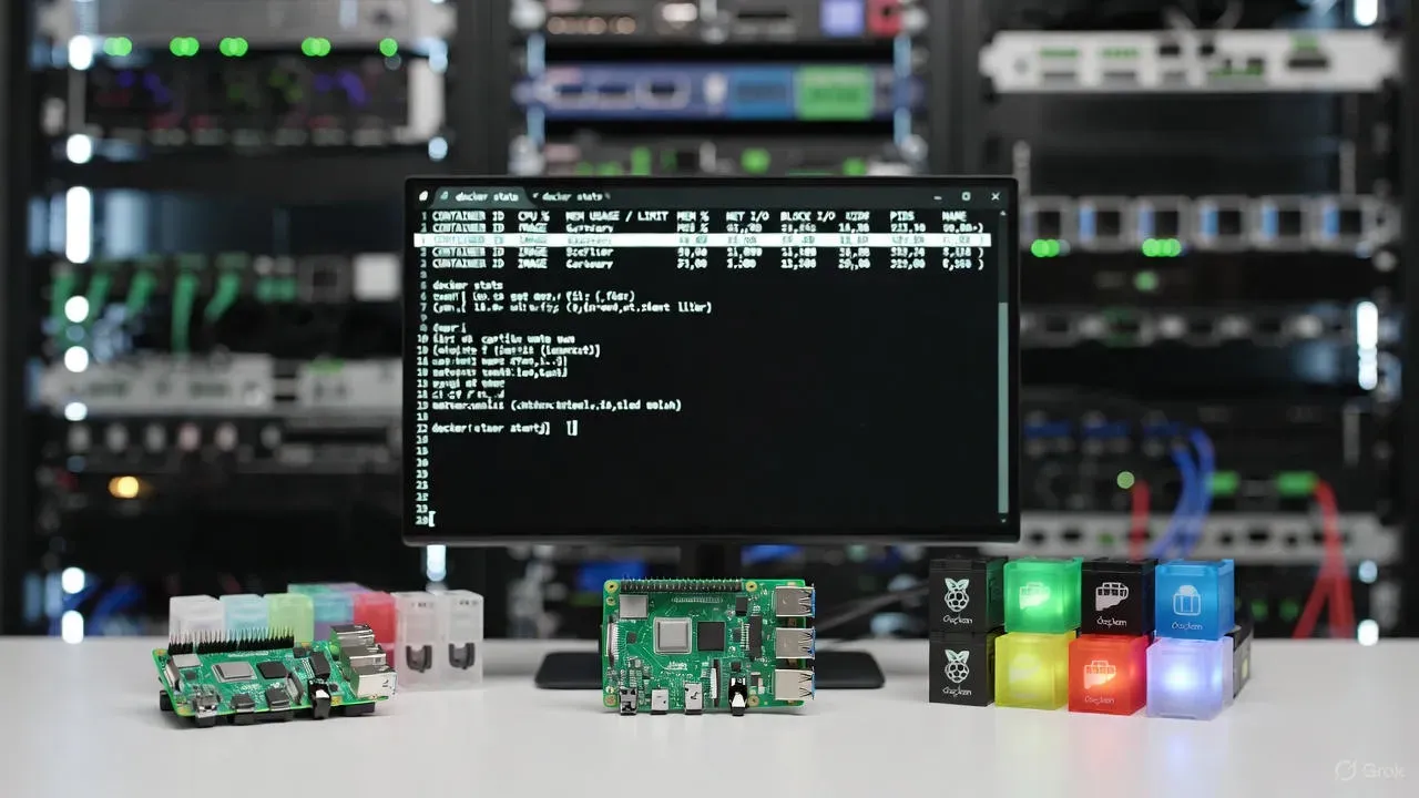 Fix Docker Stats Not Showing on Raspberry Pi (Memory & CPU Missing)
