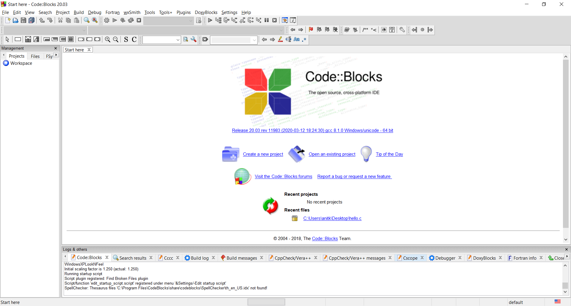 codeblocks compiler reddit