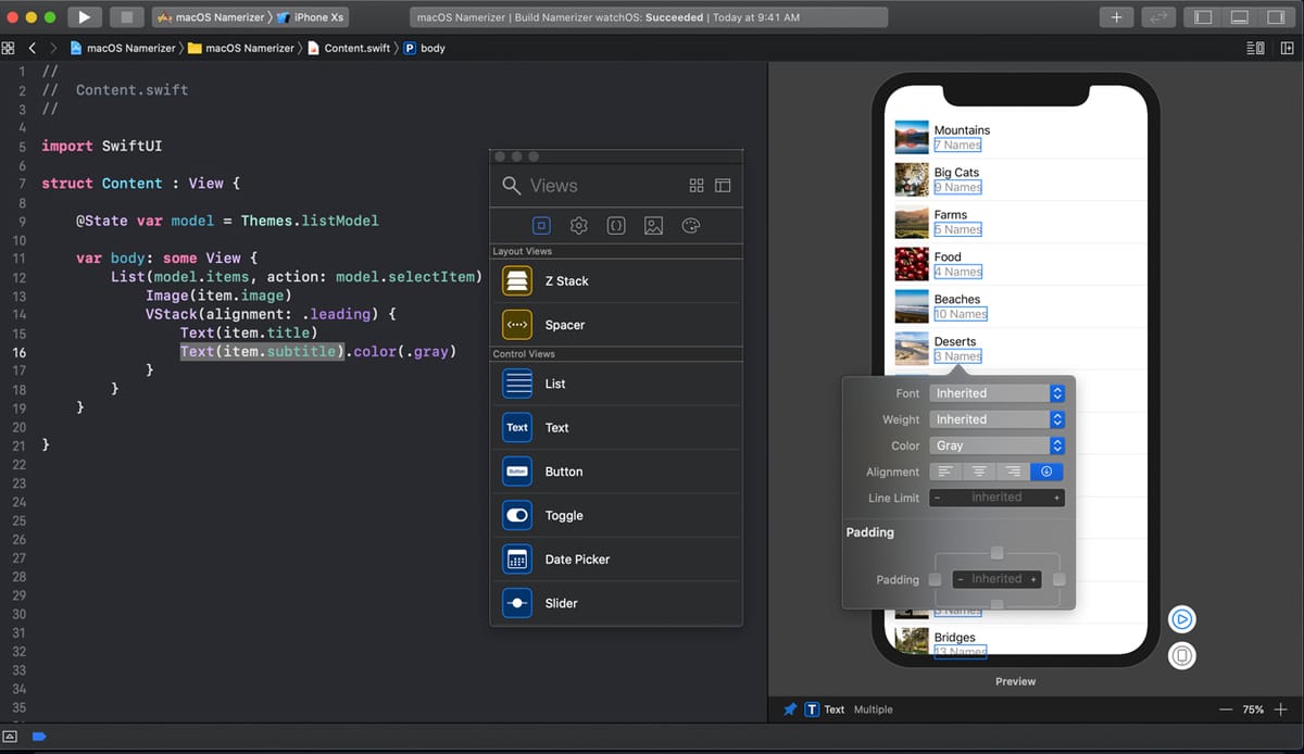 What's new in Xcode 11? [Updated for 11.1, 11.2, 11.3, 11.4, 11.5, 11.6 ...