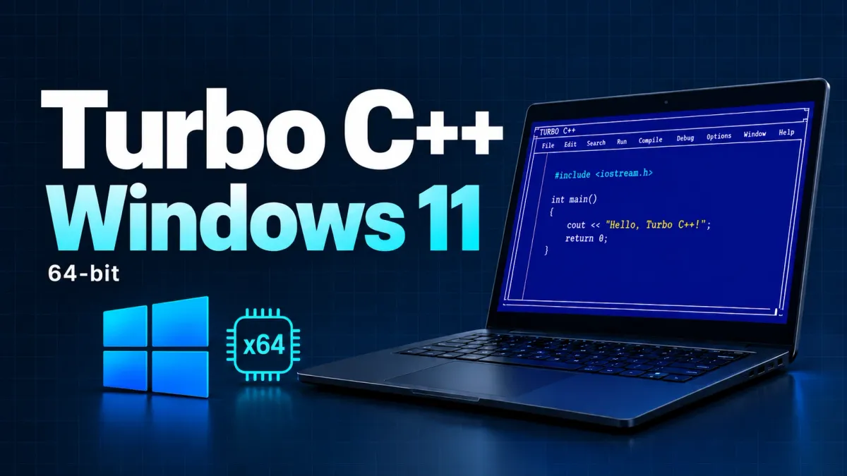 Download Turbo C++ for Windows 11