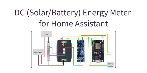 Solar/Battery DC Energy Meter for Home Assistant