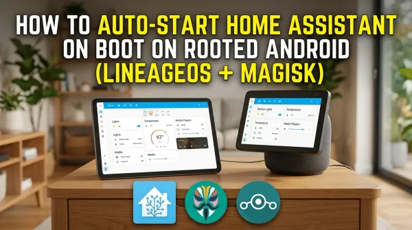 How to Auto-Start Home Assistant on Boot on Rooted Android (LineageOS + Magisk)